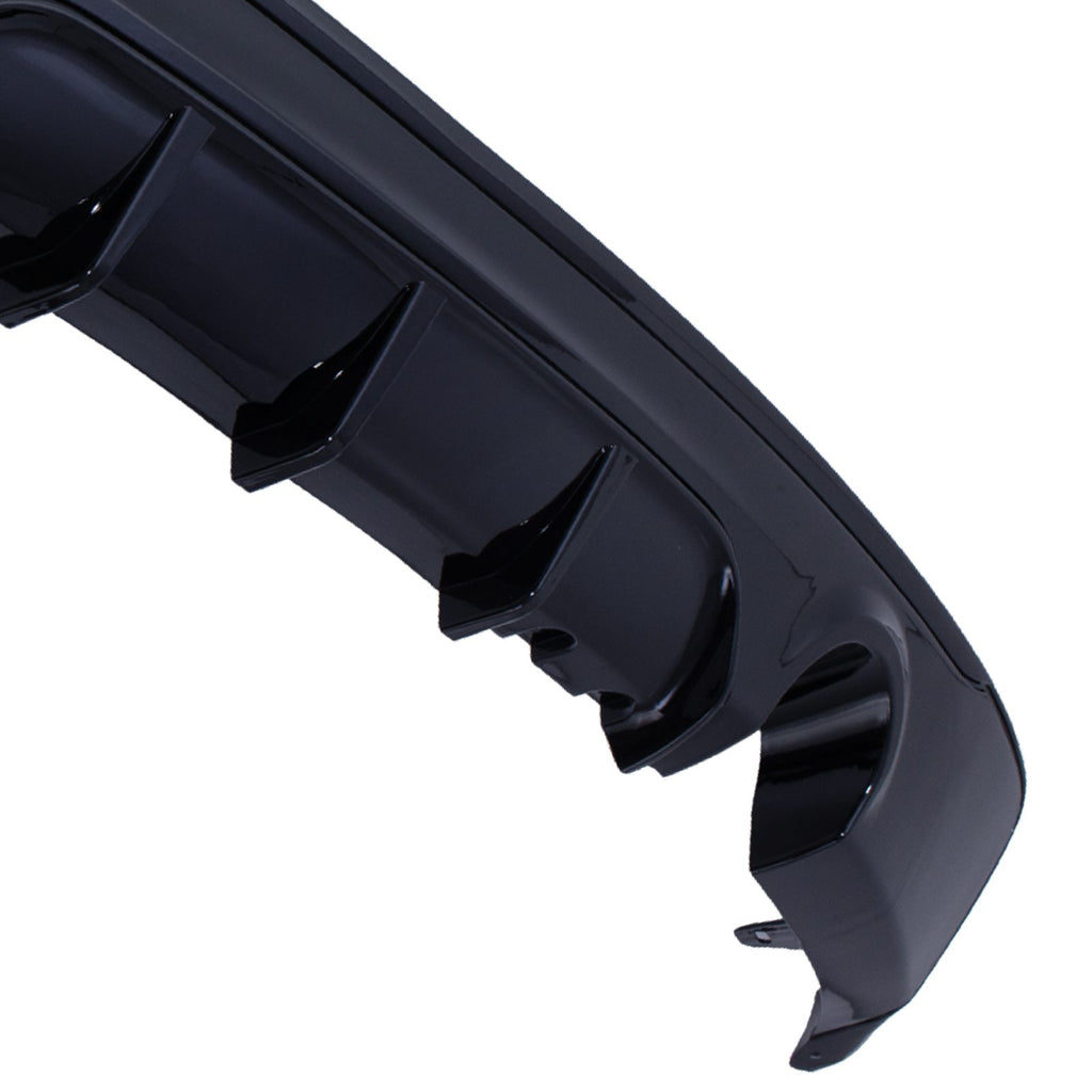 Diffusore Posteriore Stile M Performance Nero Lucido Doppia Uscita BMW Serie 2 F22 F23 14-21 - foto 8