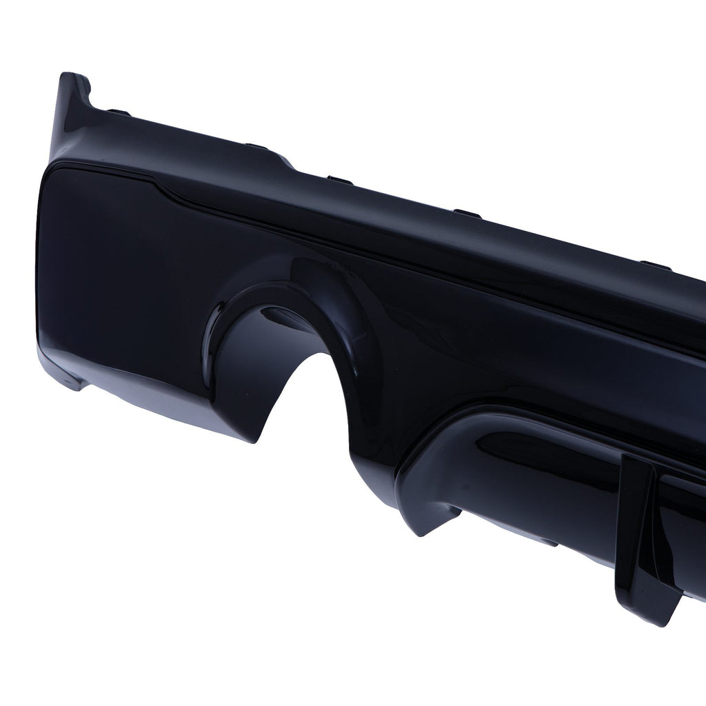 Diffusore Posteriore Stile M Performance Nero Lucido Doppia Uscita BMW Serie 2 F22 F23 14-21 - foto 9