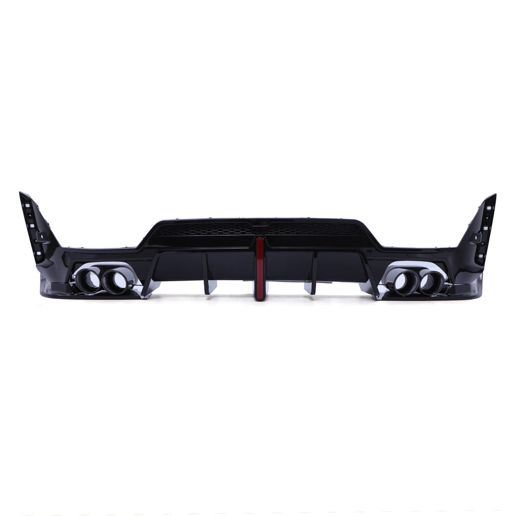 Diffusore Posteriore Stile M Performance Quadrupla Uscita BMW Serie 3 G20 LCI 22+ - foto 2