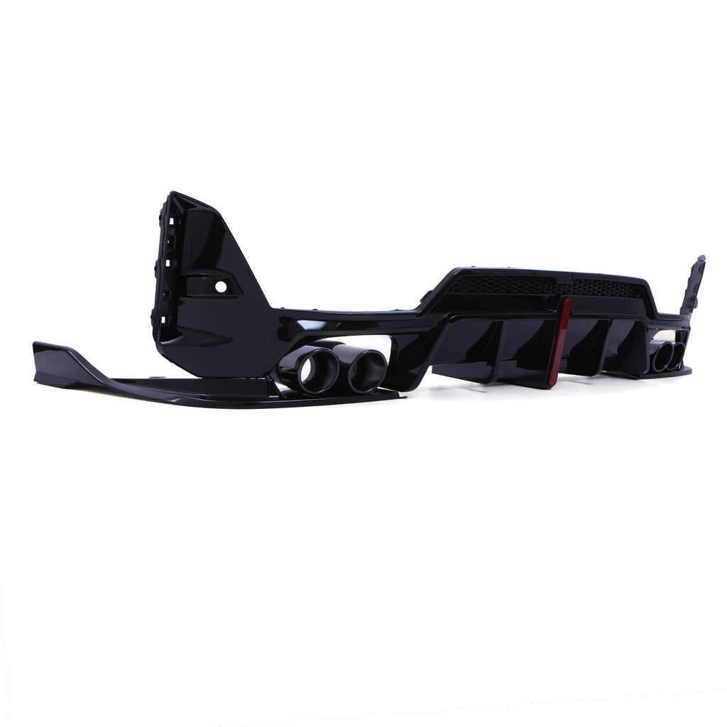 Diffusore Posteriore Stile M Performance Quadrupla Uscita BMW Serie 3 G20 LCI 22+ - foto 4