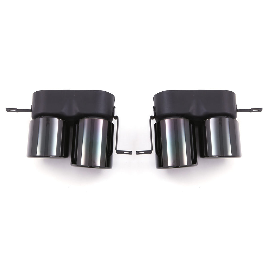 Diffusore Posteriore con LED e Terminali Nero Lucido BMW Serie 3 G20 2019-2021 - foto 7