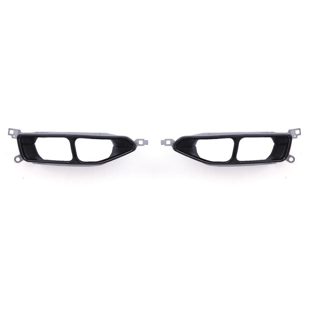 Puntali di Scarico Nero Lucido BMW Serie 7 G11 2019-2022 - foto 2
