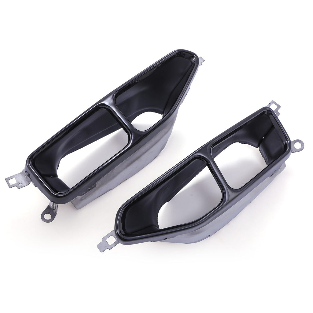 Puntali di Scarico Nero Lucido BMW Serie 7 G11 2019-2022 - foto 5