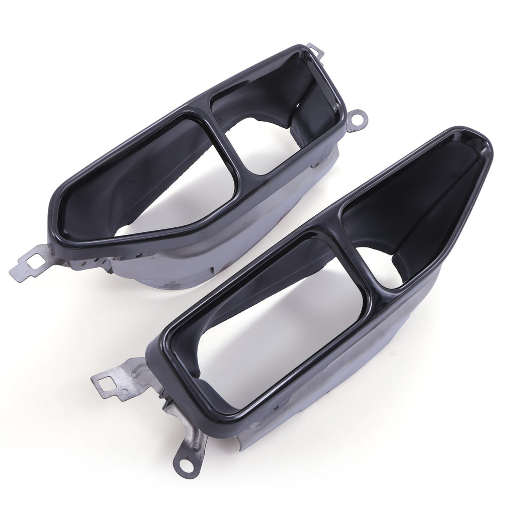 Puntali di Scarico Nero Lucido BMW Serie 7 G11 2019-2022 - foto 6