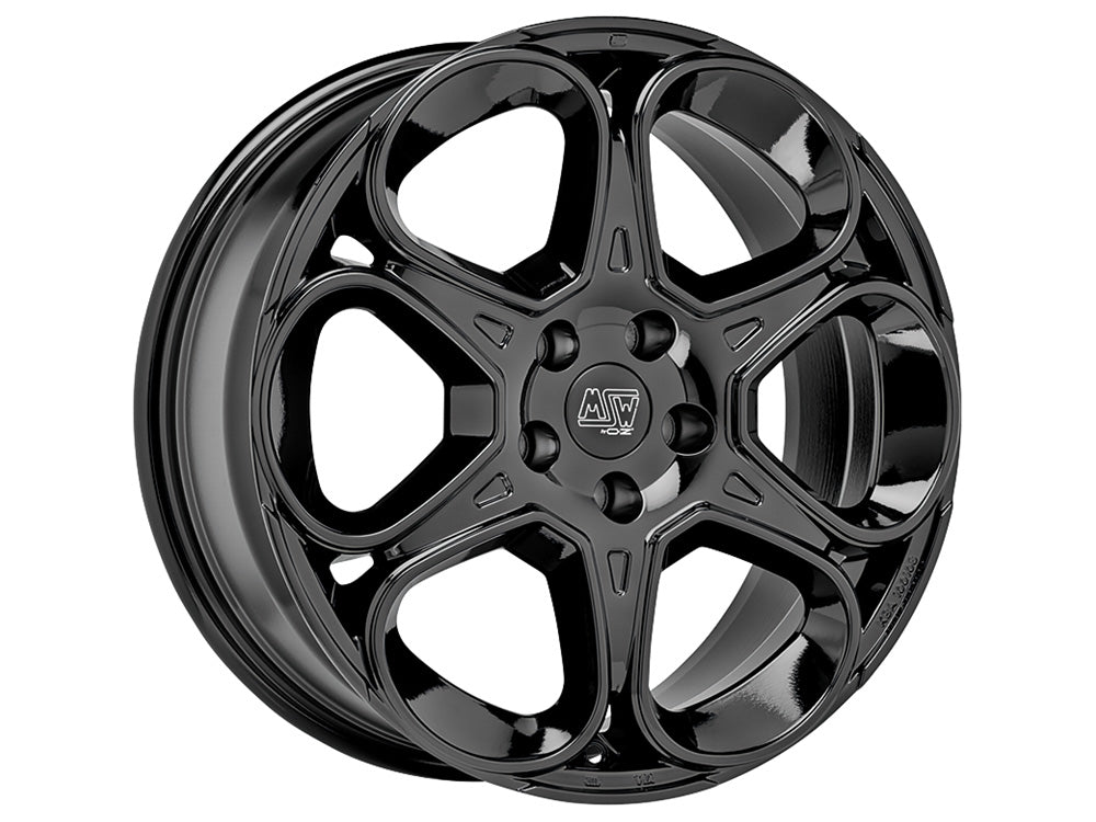 Cerchio in Lega MSW 83 17x7 ET45 5x108 GLOSS BLACK