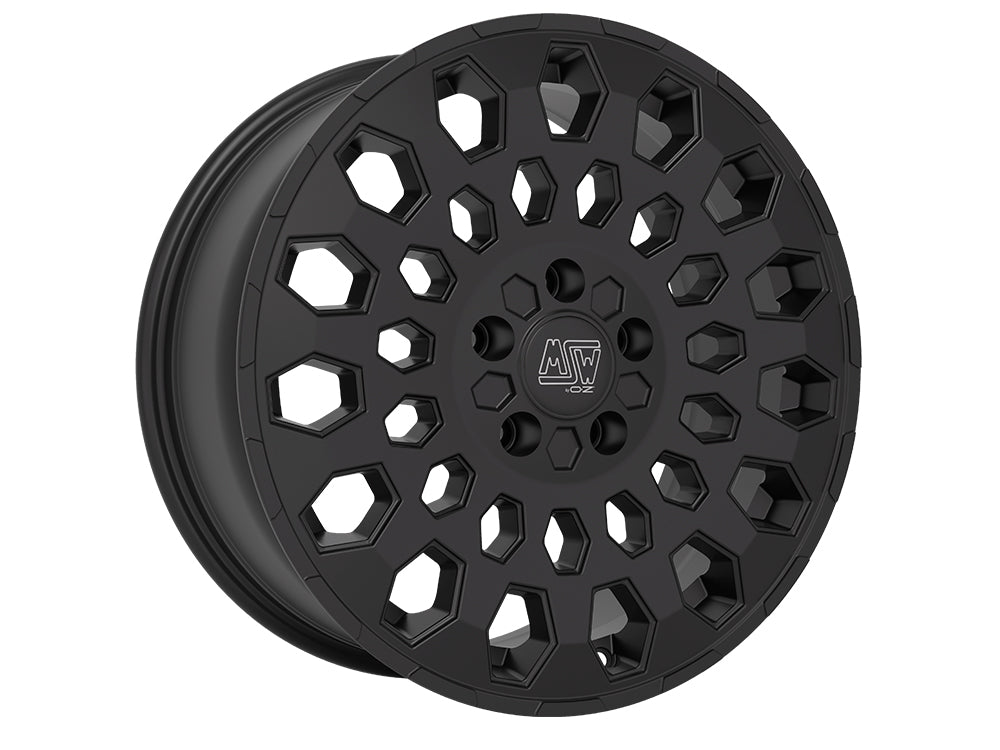 Cerchio in Lega MSW 99 VAN 16x6.5 ET45 5x120 MATT BLACK