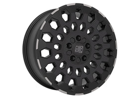 Cerchio in Lega MSW 99 VAN 19x8 ET45 6x114.3 MATT BLACK LIP POLISHED