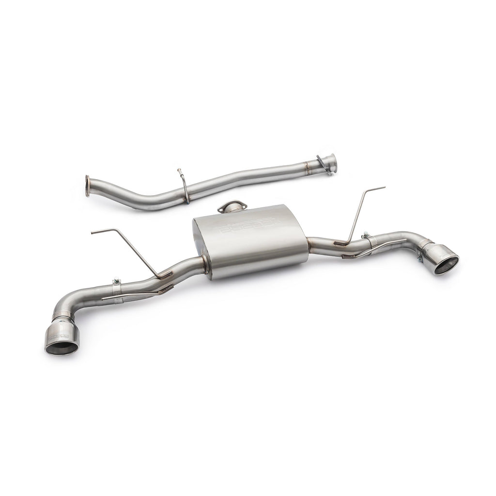 Scarico Sportivo Cat Back Cobra Sport per Mazda RX8 R3 (S2) 2008-12 (Facelift)