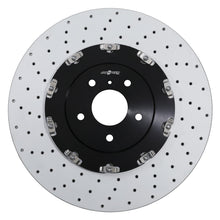 Dischi Freno Anteriori Forati e Traforati 390mm Nissan GT-R R35 12-16 - foto 2