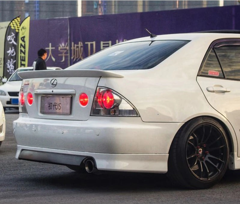 Spoiler Posteriore TRD Style SK-Import Vetroresina Lexus IS200 XE10 - foto 2
