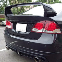 Carica l'immagine nel visualizzatore di Gallery, CarbonWorks Spoiler posteriore Mugen Style in carbonio per Honda Civic FD2 2005-2011 – cod. 88425 - foto 4