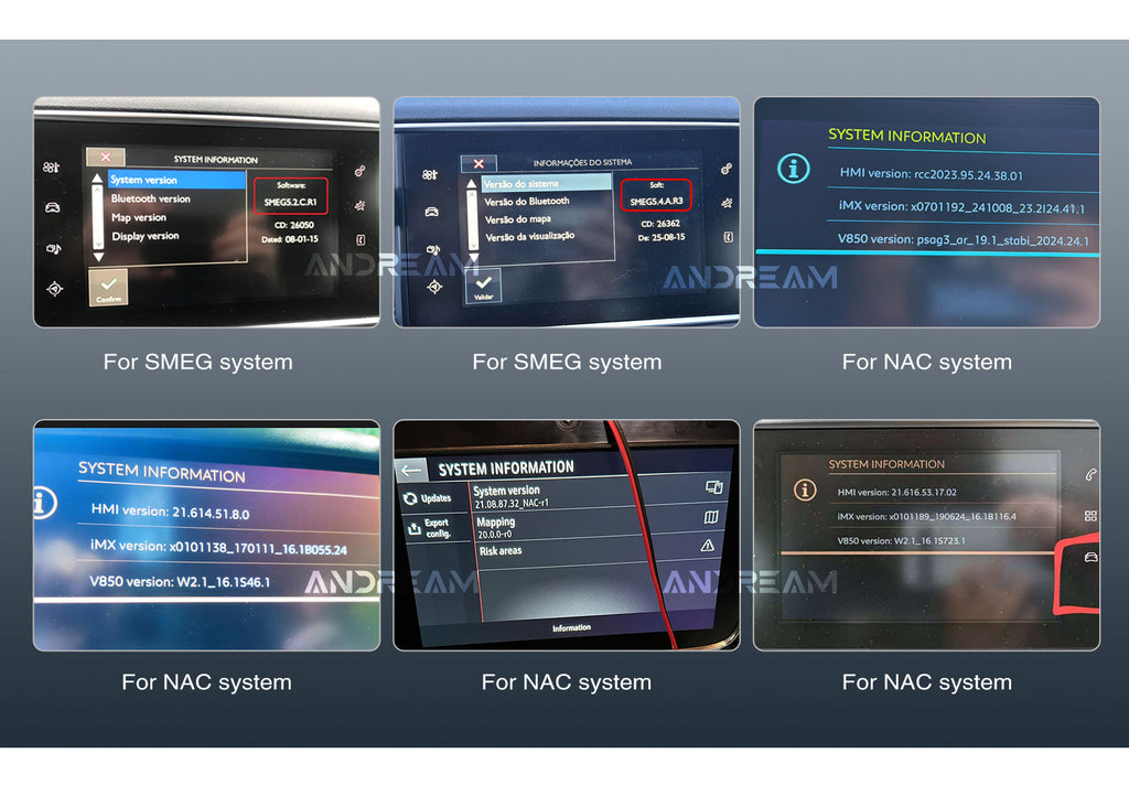 Modulo CarPlay Peugeot Citroen Opel SMEG NAC 1