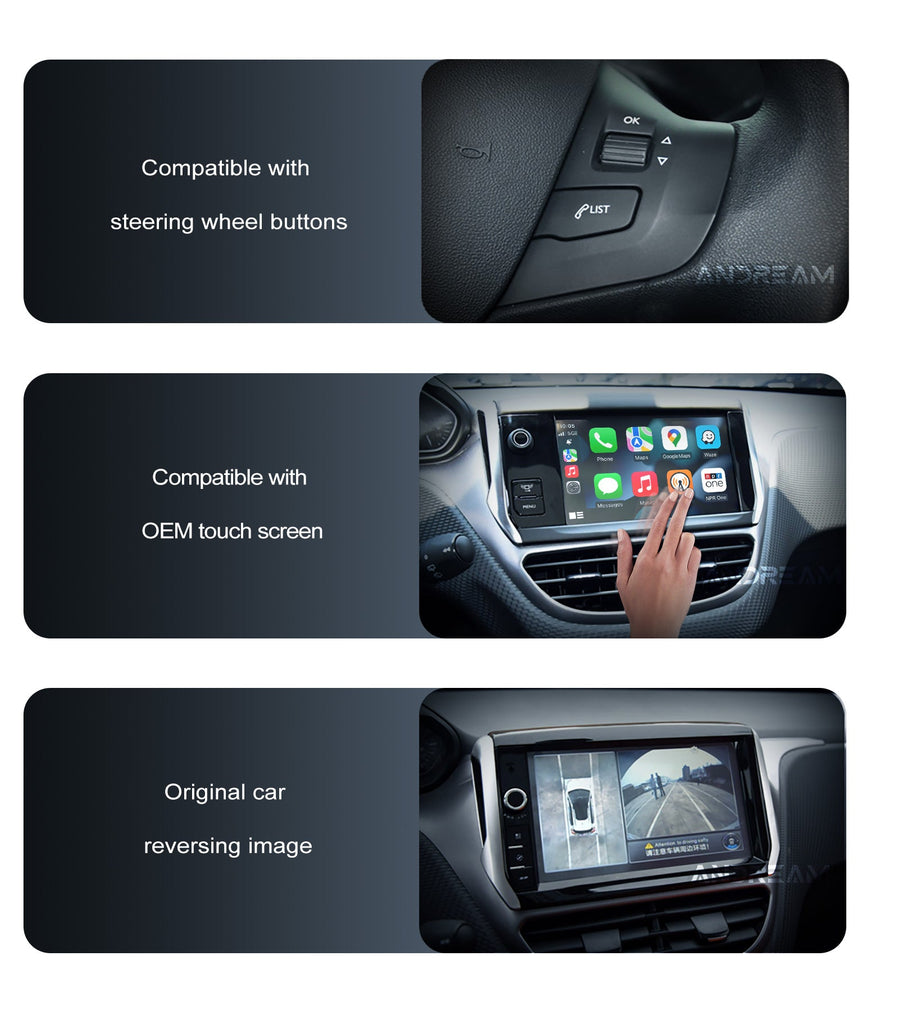 Modulo CarPlay Peugeot Citroen Opel SMEG NAC 4