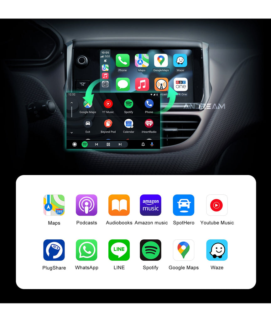 Modulo CarPlay Peugeot Citroen Opel SMEG NAC 3