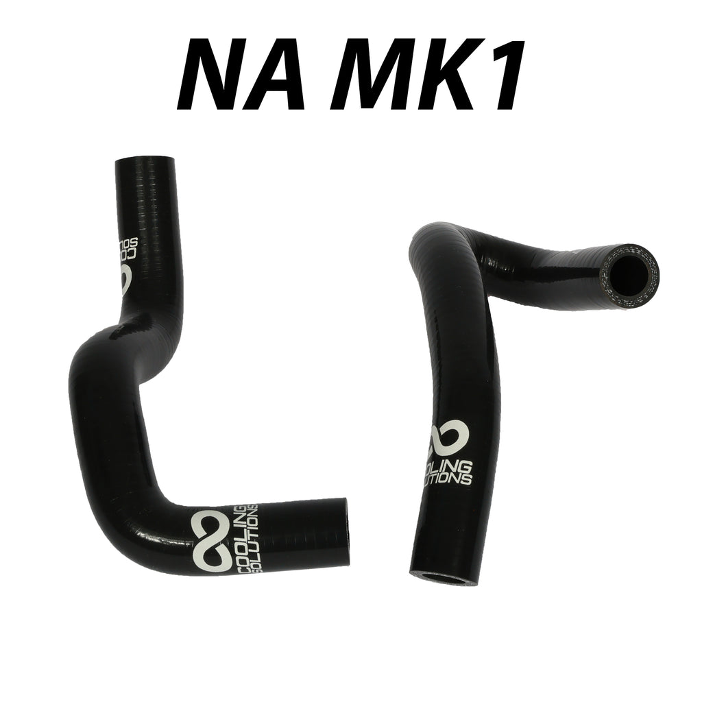 Manicotti riscaldamento in silicone Cooling Solutions Mazda MX-5 NA - dettaglio raccordi