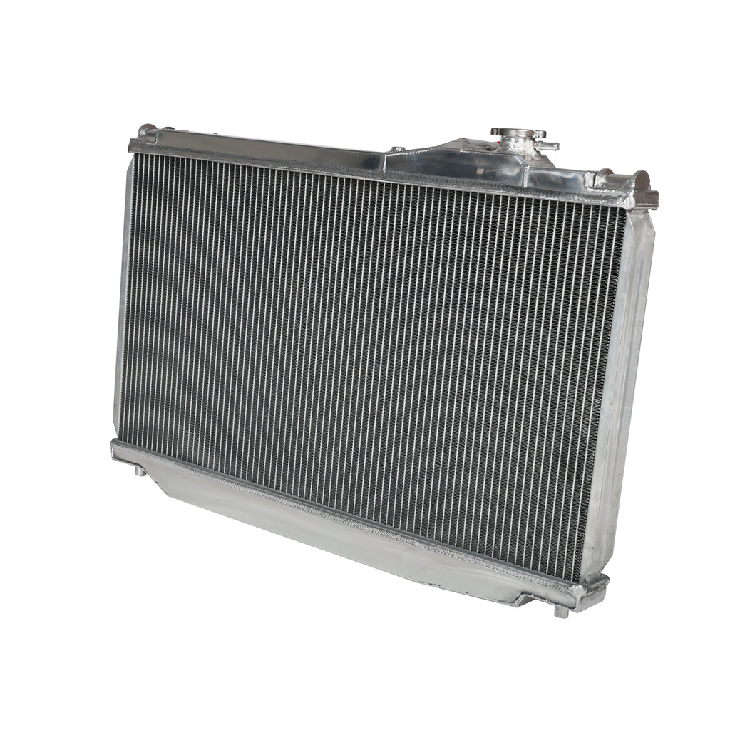 Radiatore in alluminio saldato TIG Cooling Solutions Toyota Supra Mk4 - dettaglio vaschetta