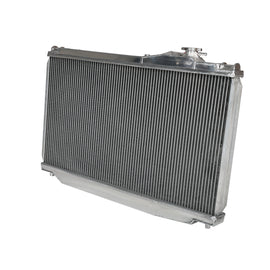 Radiatore in alluminio saldato TIG Cooling Solutions Toyota Supra Mk4 - dettaglio vaschetta