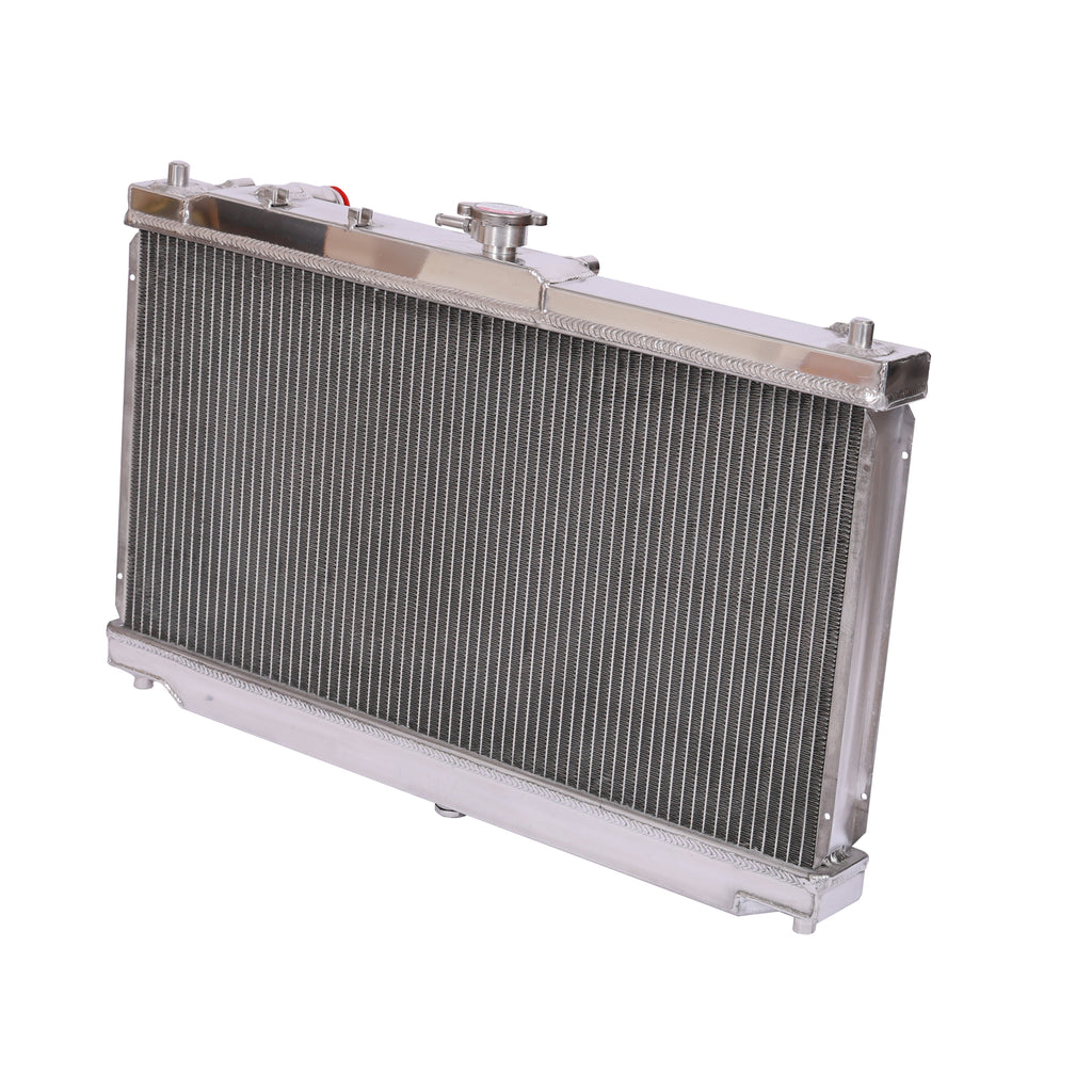 Radiatore in alluminio saldato TIG Cooling Solutions Mazda MX-5 NB - dettaglio vaschetta