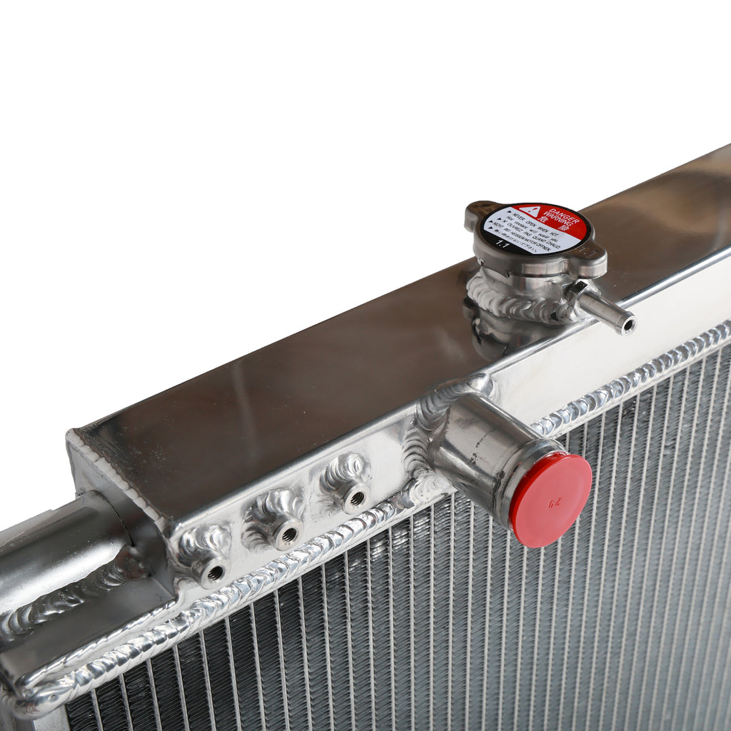 Dettaglio saldature TIG radiatore Cooling Solutions Toyota Supra MA70