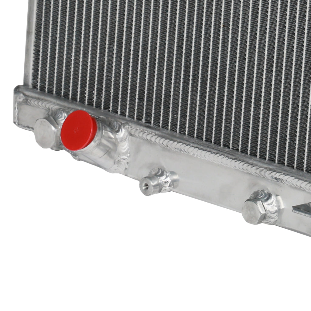 Dettaglio costruttivo del radiatore maggiorato Cooling Solutions per Honda S2000
