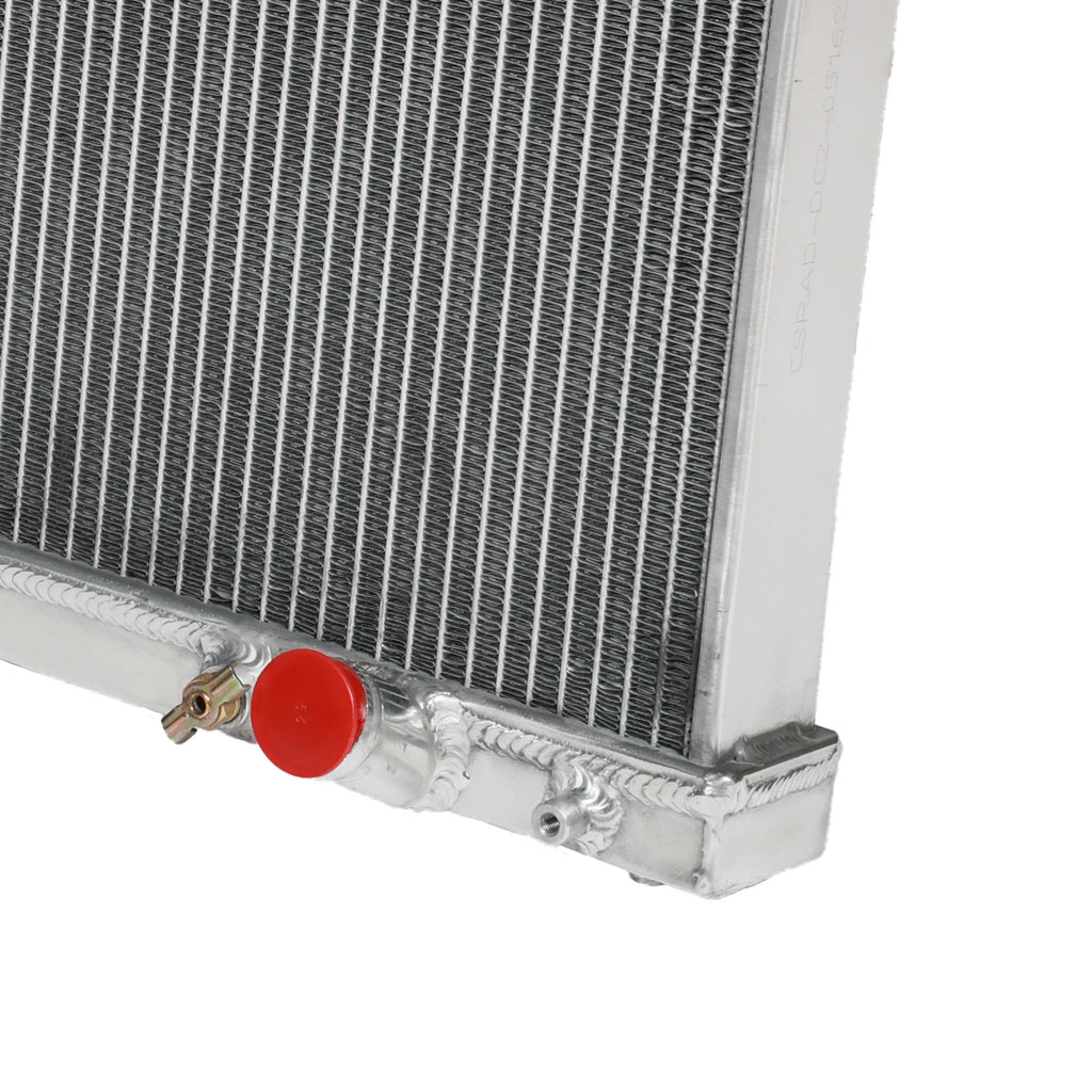 Radiatore in alluminio Cooling Solutions Honda Integra DC2 vista laterale