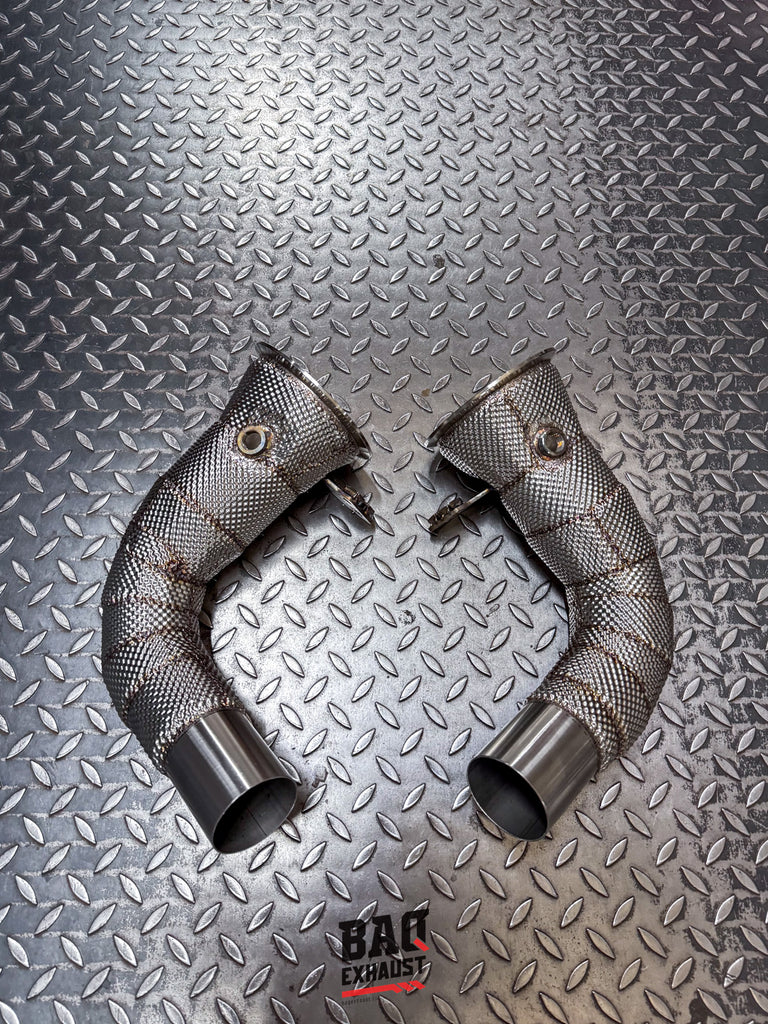 Downpipe BAQ Exhaust Porsche 911 992.1 Carrera / Carrera 4 / Targa / GTS 3.0 con GPF – foto 5