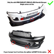 Load image into Gallery viewer, Splitter anteriore AIRTEC Motorsport per Mini R56 Cooper S (paraurti PRE-FACELIFT/PRE-LCI JCW) - dettaglio 8