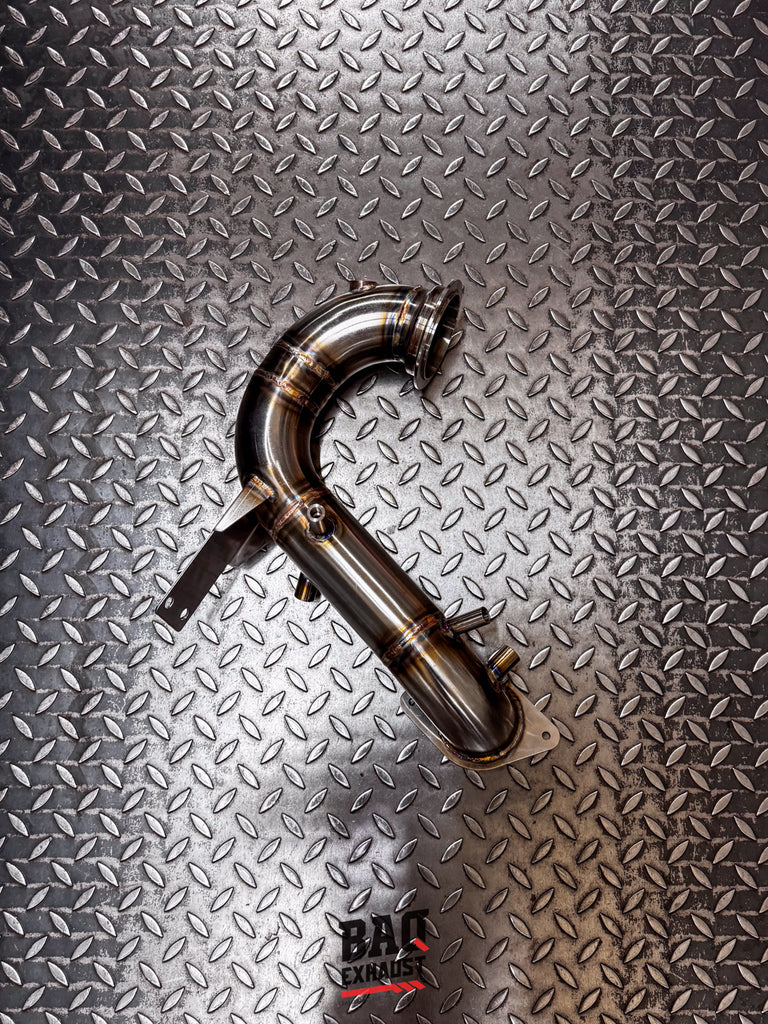 Downpipe BAQ Exhaust Renault Megane IV RS 1.8 TCe con GPF/OPF – foto 1