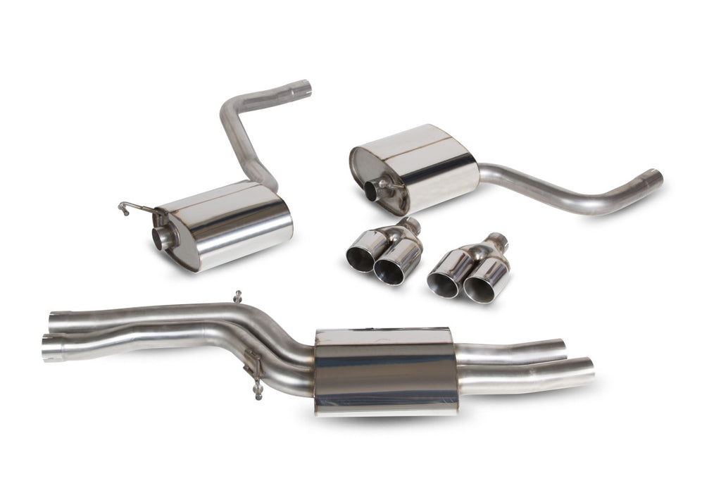 Scarico half system Scorpion Audi S4 B8 3.0 TFSI quattro 2009-2016 - foto 3