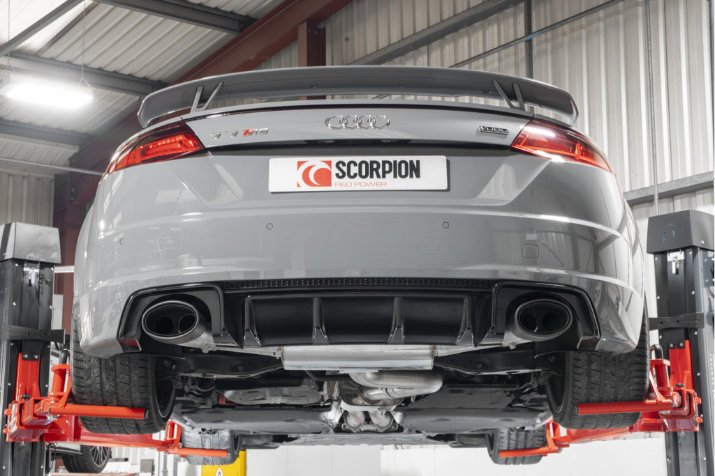 Scarico cat back Scorpion Audi TT RS 8S Coupé con e senza GPF 2017-2024 - foto 9