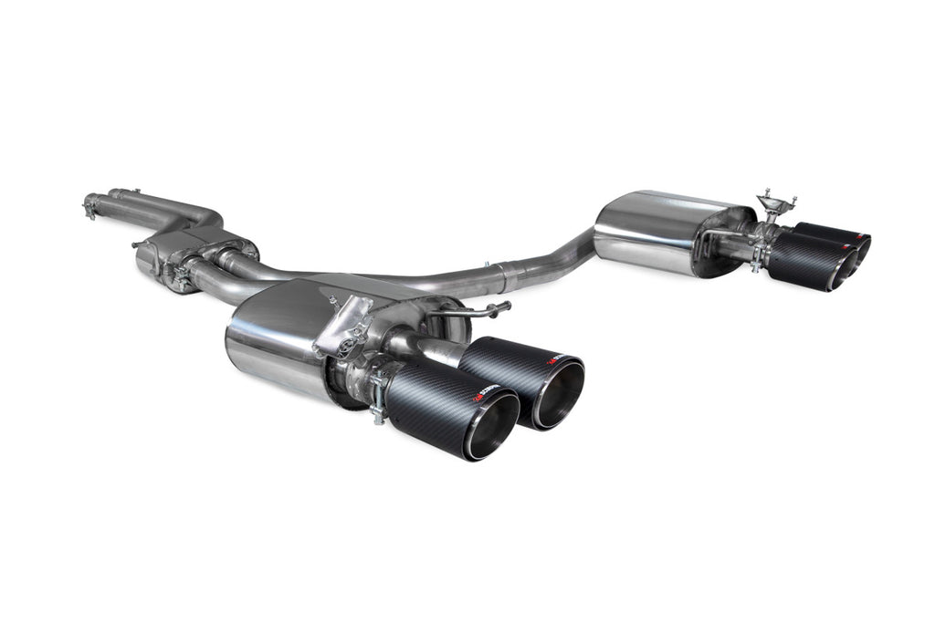 Scarico half system Scorpion Audi S4 B9 3.0 TFSI senza GPF 2017-2019 - foto 6