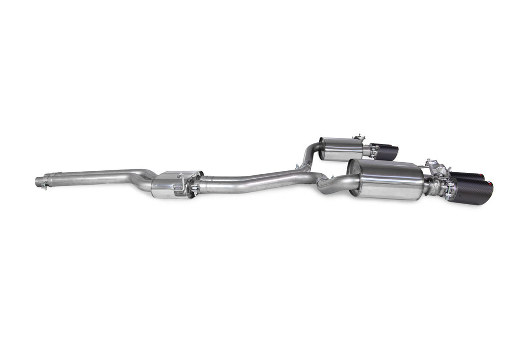 Scarico half system Scorpion Audi S4 B9 3.0 TFSI senza GPF 2017-2019 - foto 7