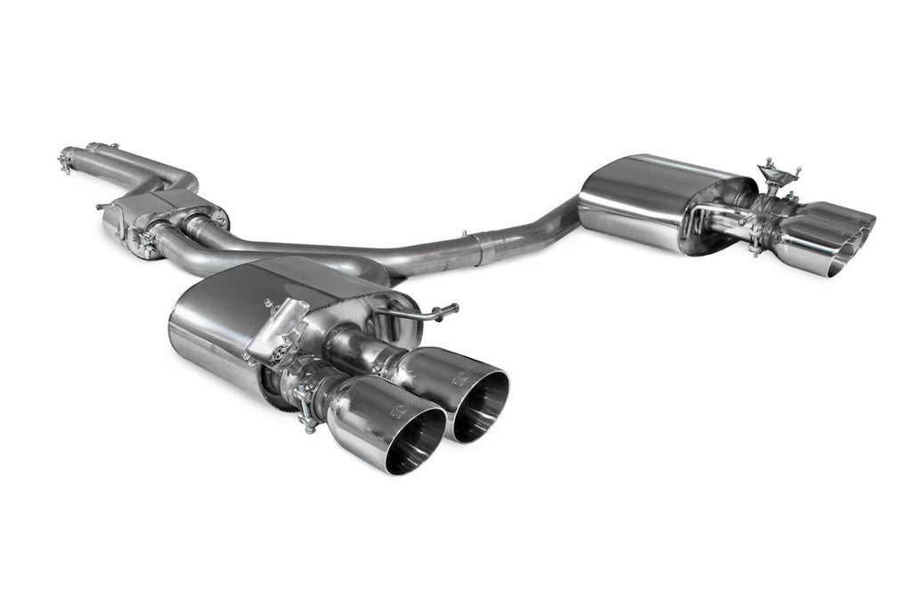 Scarico half system Scorpion Audi S4 B9 3.0 TFSI senza GPF 2017-2019 - foto 9