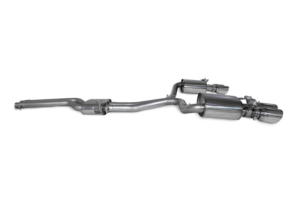 Scarico half system Scorpion Audi S4 B9 3.0 TFSI senza GPF 2017-2019 - foto 10