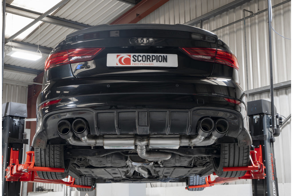 Scarico cat back Scorpion Audi S3 8V Berlina 2013-2020 - foto 30