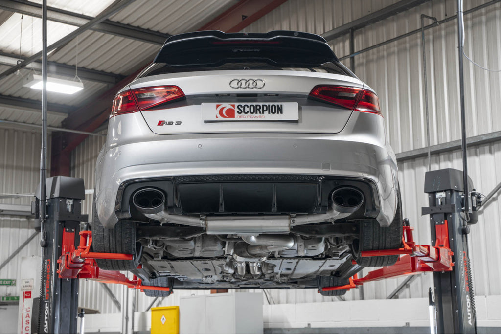Scarico cat back Scorpion Audi RS3 8V Sportback pre-restyling 2015-2017 - foto 9