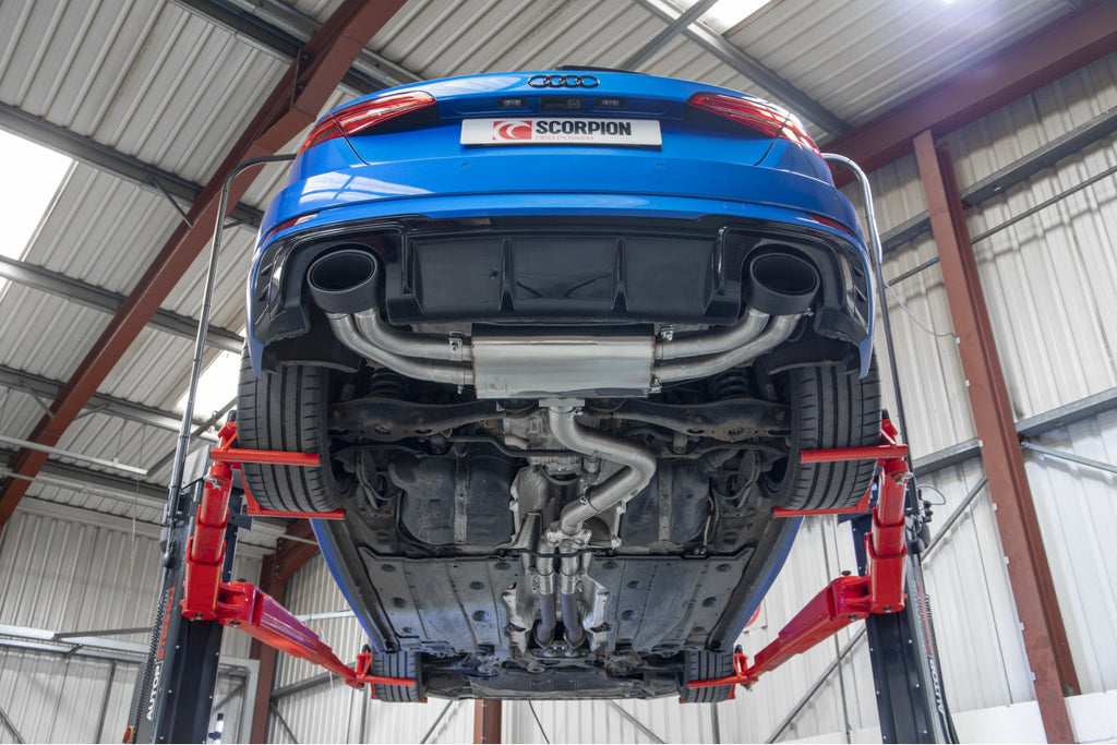 Scarico cat back Scorpion Audi RS3 8V Sportback restyling con e senza GPF 2017-2020 - foto 5