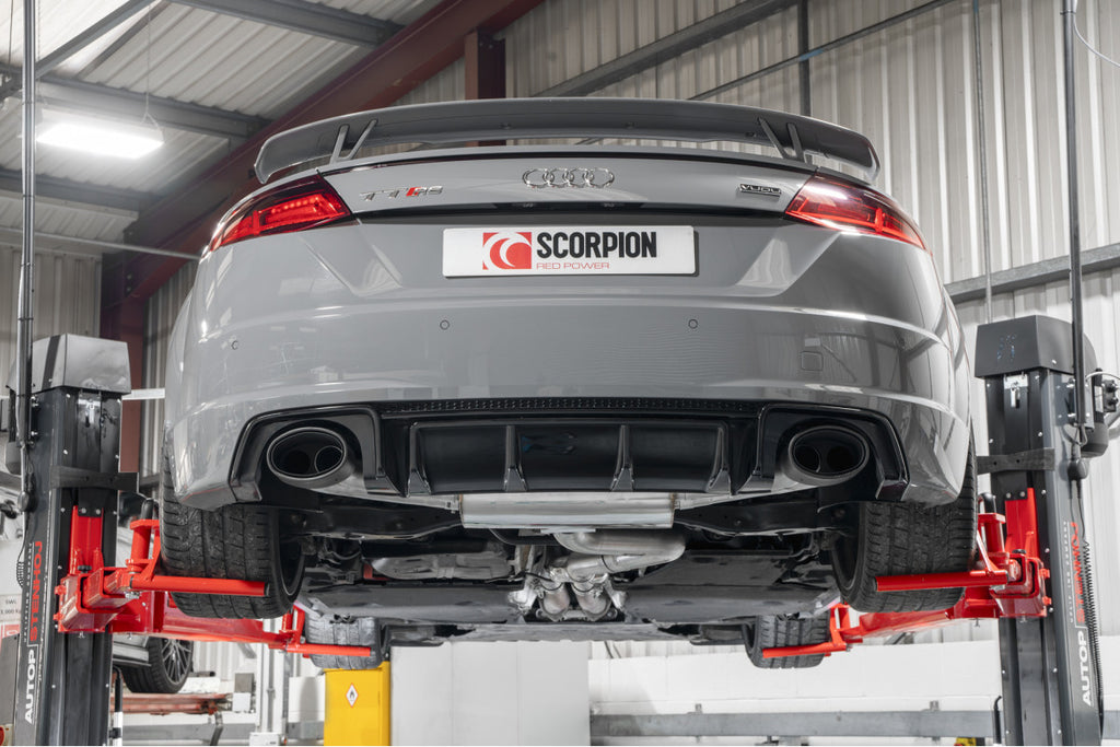 Scarico cat back Scorpion Audi TT RS 8S Coupé con e senza GPF 2017-2024 - foto 6