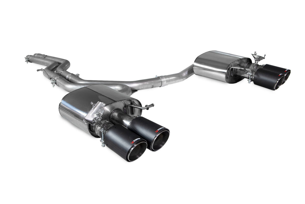 Scarico half system Scorpion Audi S4 B9 3.0 TFSI senza GPF 2017-2019 - foto 1