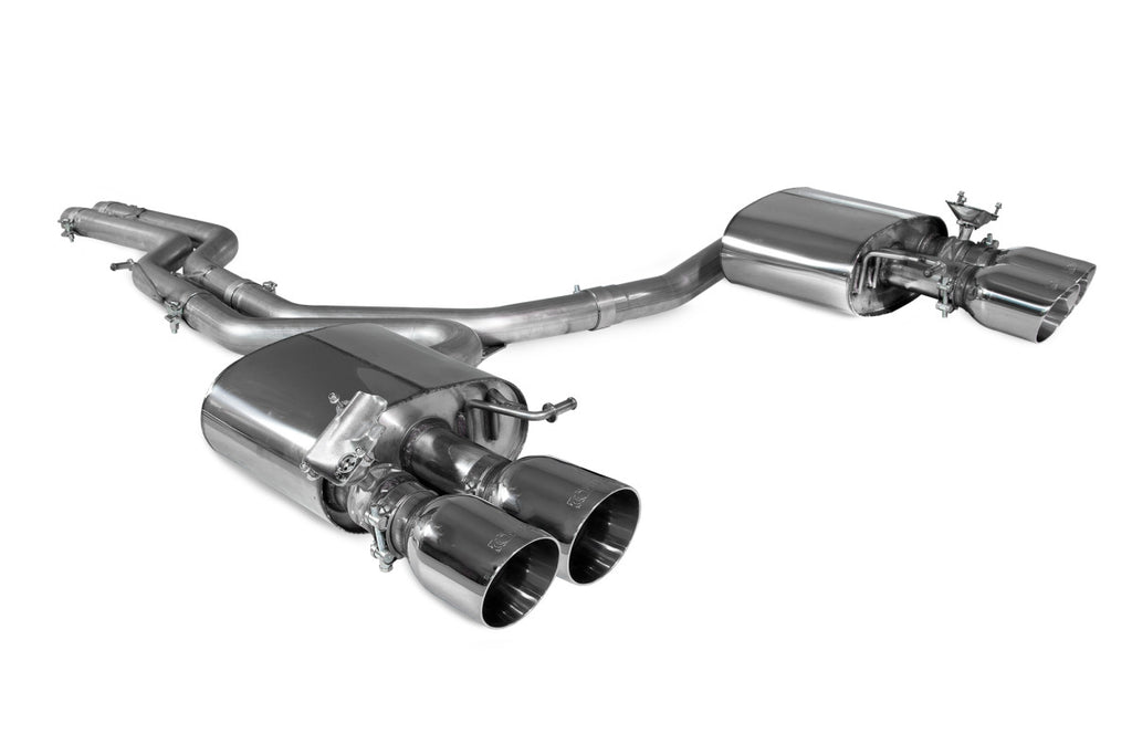 Scarico half system Scorpion Audi S4 B9 3.0 TFSI senza GPF 2017-2019 - foto 3