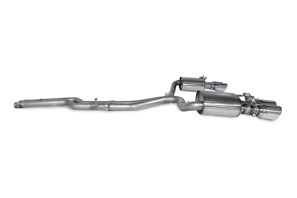 Scarico half system Scorpion Audi S4 B9 3.0 TFSI senza GPF 2017-2019 - foto 4