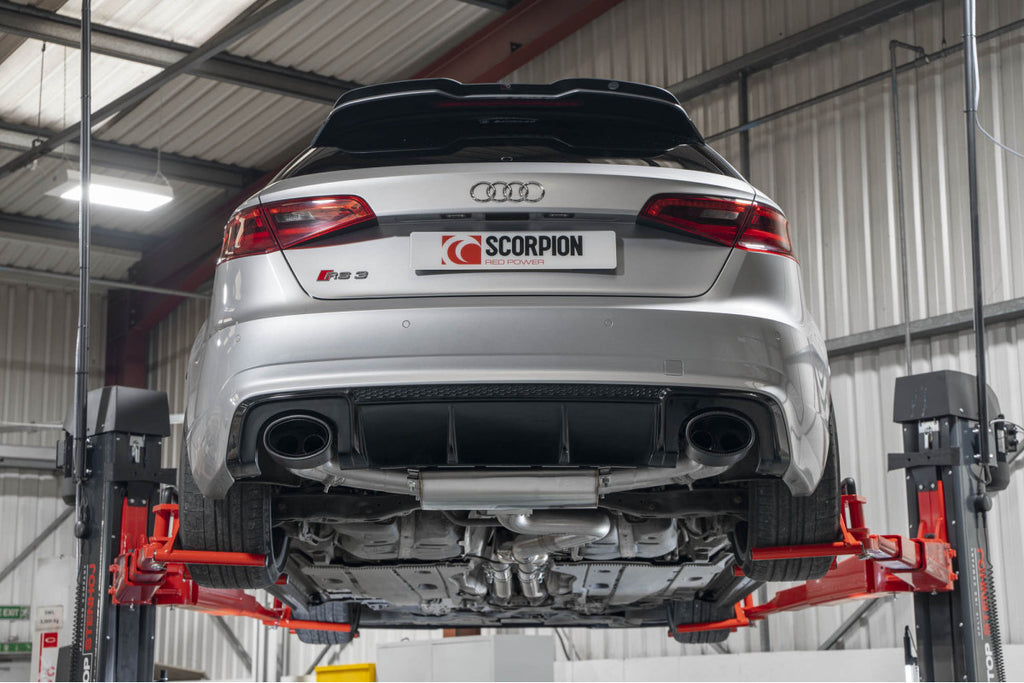 Scarico cat back Scorpion Audi RS3 8V Sportback pre-restyling 2015-2017 - foto 3