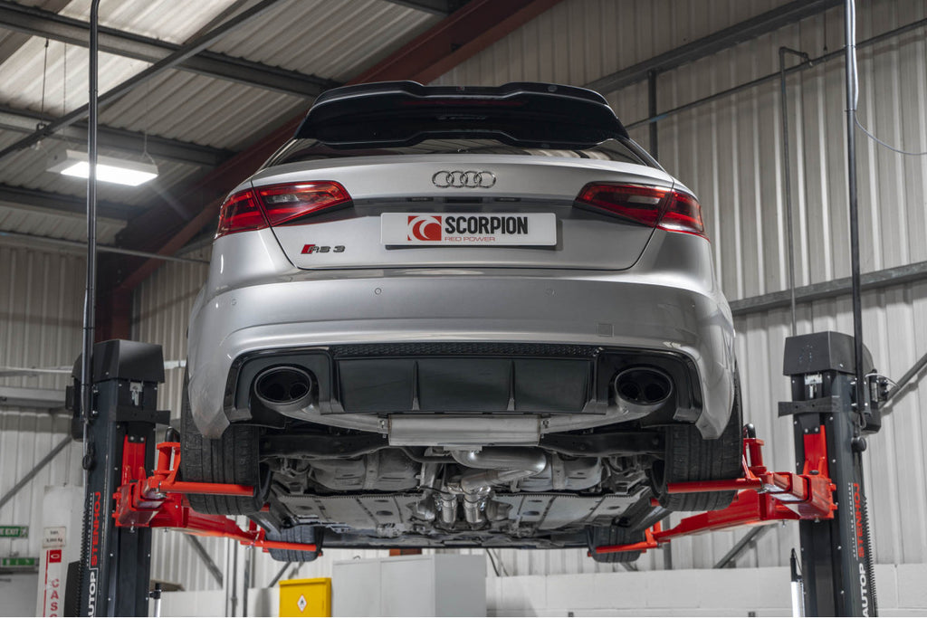 Scarico cat back Scorpion Audi RS3 8V Sportback pre-restyling 2015-2017 - foto 6