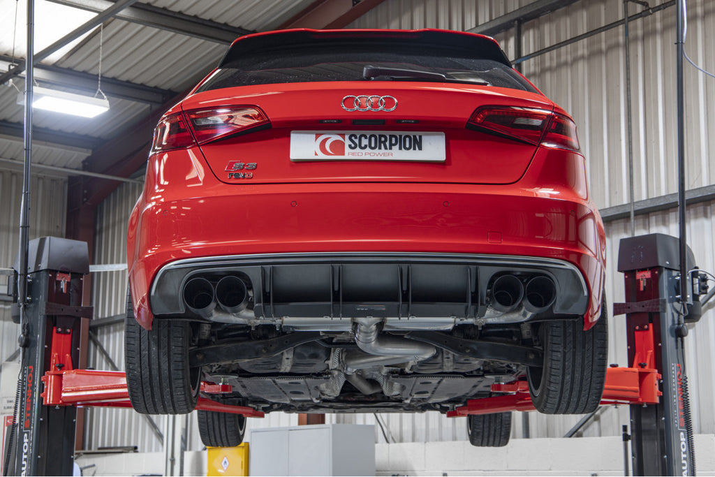 Scarico cat back Scorpion Audi S3 8V 3 porte e Sportback 2013-2020 - foto 9