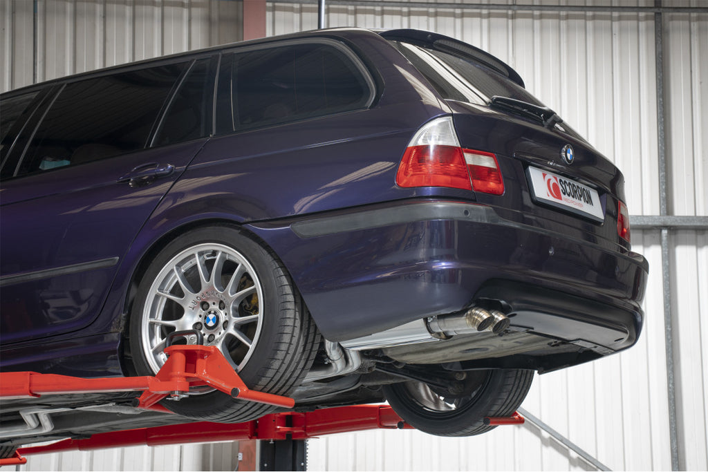 Scarico cat back Scorpion BMW 320 / 325 / 330 E46 Berlina, Touring, Coupé e Cabrio 2000-2006 - foto 8