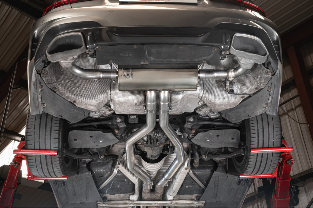 Scarico half system Scorpion BMW M340i G20 / G21 e M440i G22 senza GPF (versione extra-UE) dal 2019 - foto 12