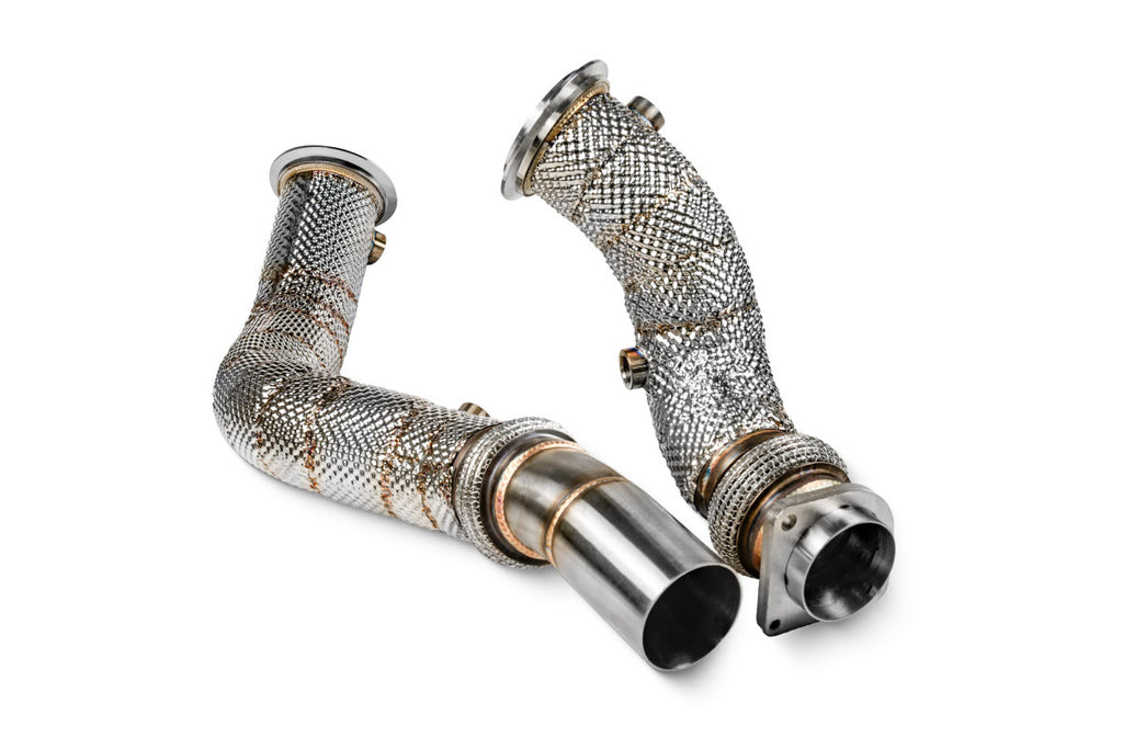 Downpipe decat Scorpion BMW M3 F80 / M4 F82 F83 / M2 Competition F87 2014-2022 - foto 1