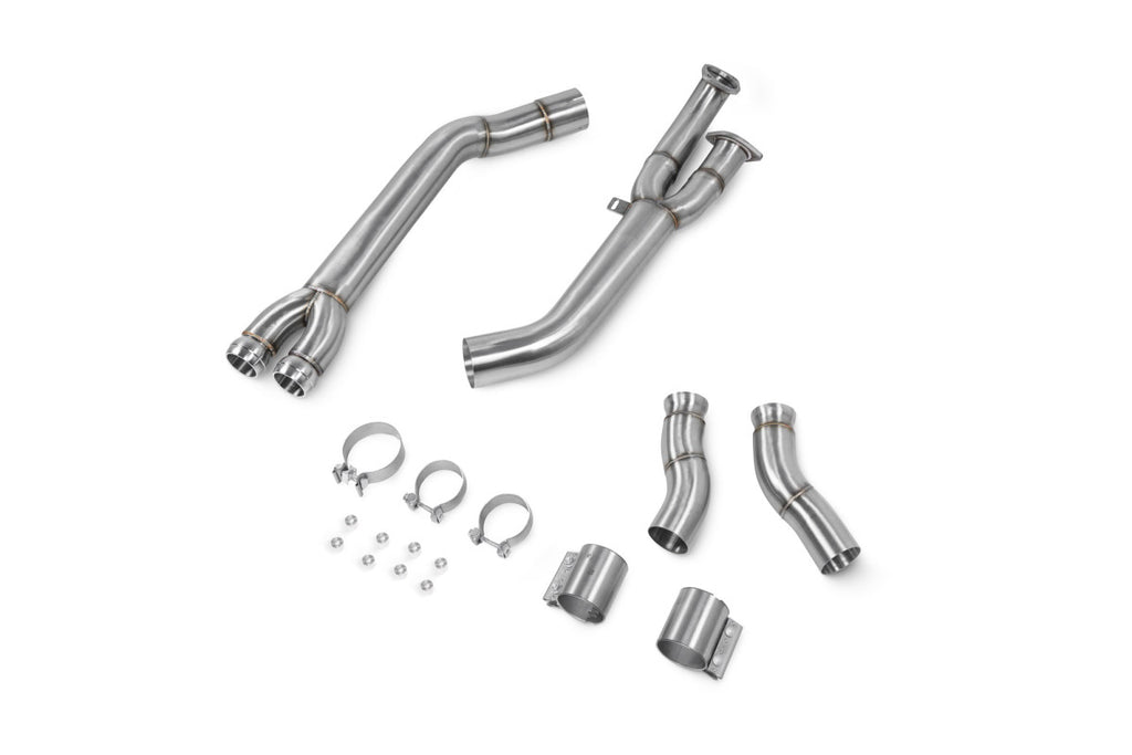 Tubo centrale di scarico Scorpion BMW X3 M / X4 M LCI senza GPF (versione extra-UE) 2022-2025 - foto 4