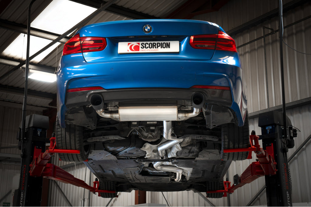 Scarico cat back Scorpion BMW 340i F30 / F31 e 440i F32 / F33 / F36 2015-2018 - foto 9