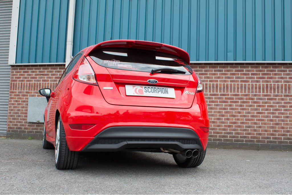 Scarico cat back Scorpion Ford Fiesta 1.0 EcoBoost (paraurti posteriore Zetec S) 2013-2017 - foto 3